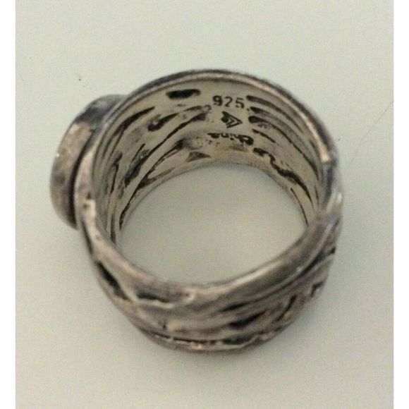 Silpada Mermaid 925 Sterling Silver Pearl Ring - Picture 3 of 4